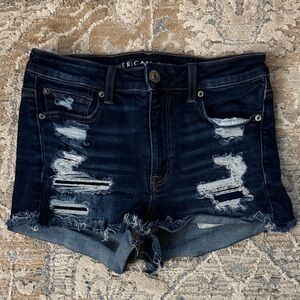 American Eagle Dark Wash Shorts